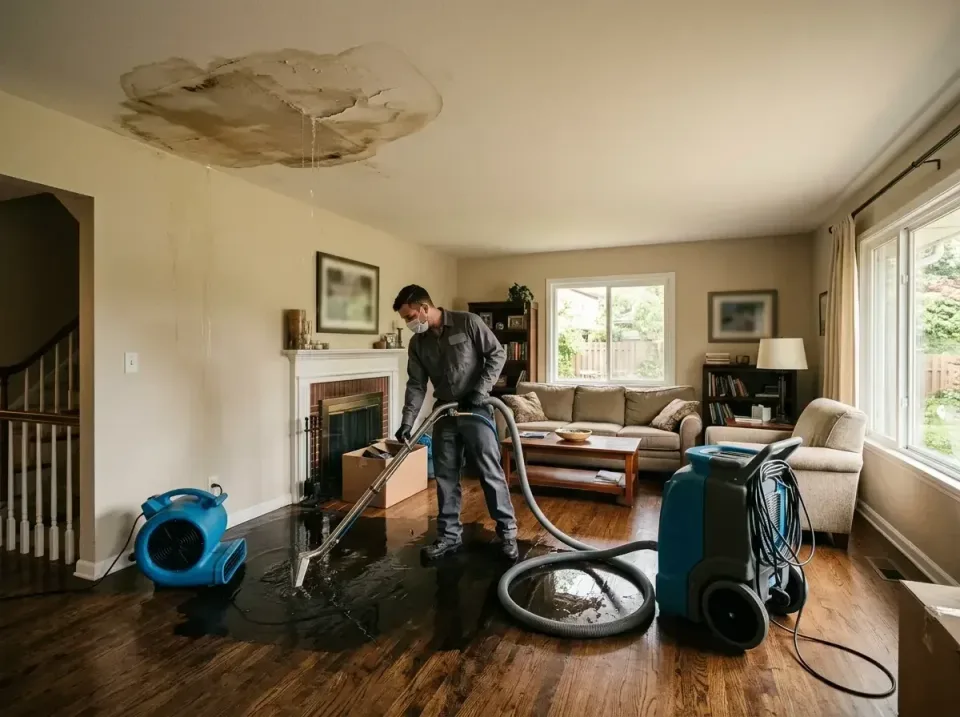 attic-pipe-burst-ceiling-drip-008 — frequently asked questions, Water Damage Restoration & Carpet Care in Hanover, PA